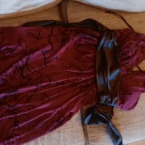 Halter top mini dress